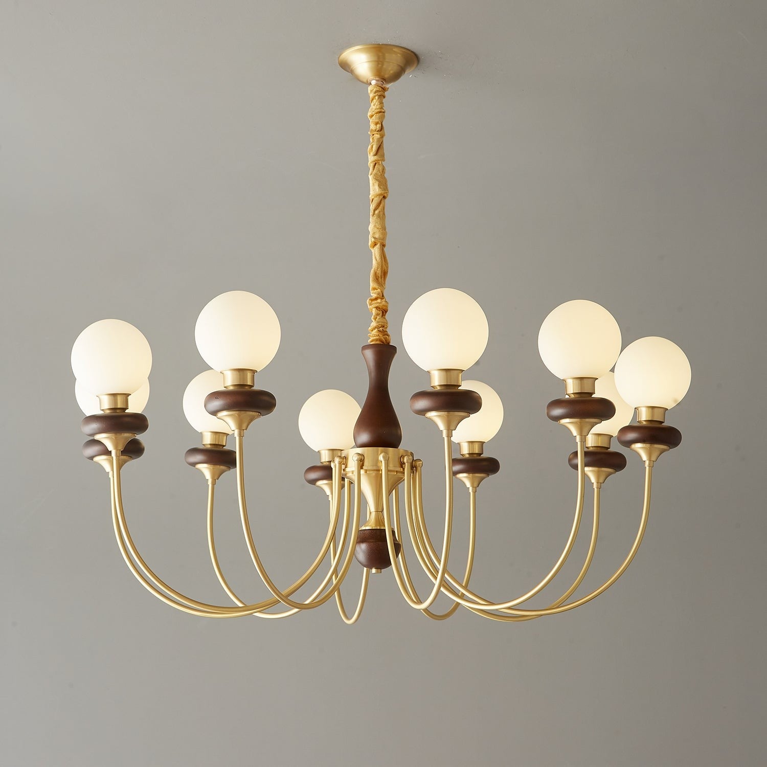 Valmont Arc Glass Chandelier