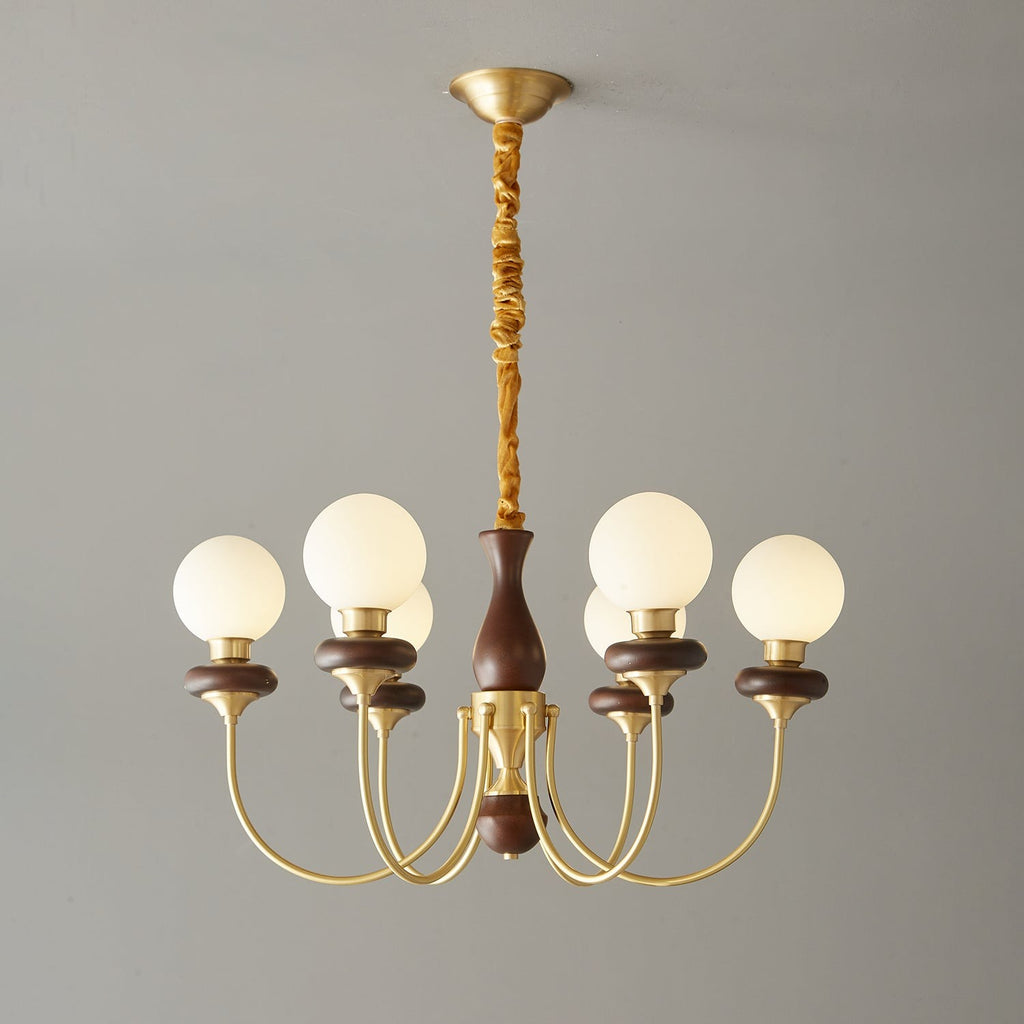 Valmont Arc Glass Chandelier
