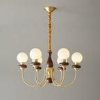 Valmont Arc Glass Chandelier