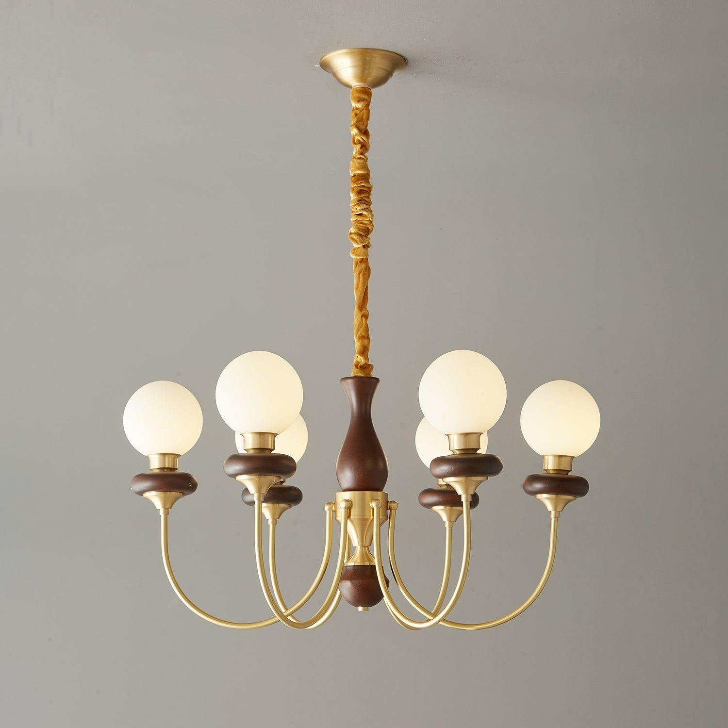 Valmont Arc Glass Chandelier