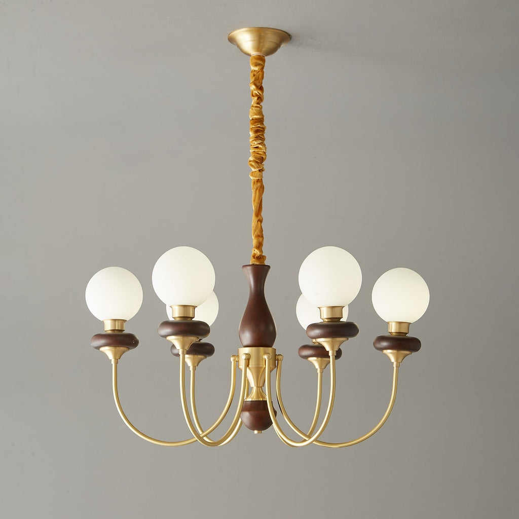 Valmont Arc Glass Chandelier