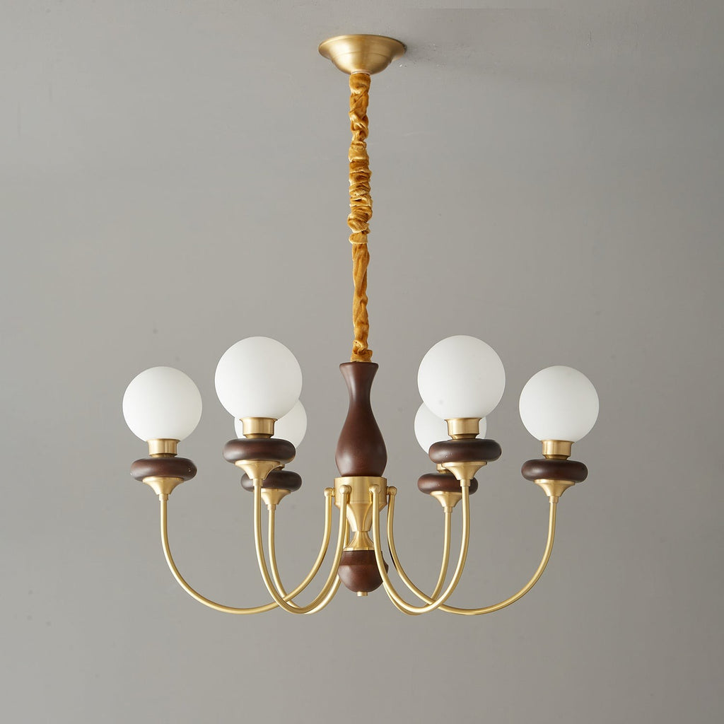 Valmont Arc Glass Chandelier