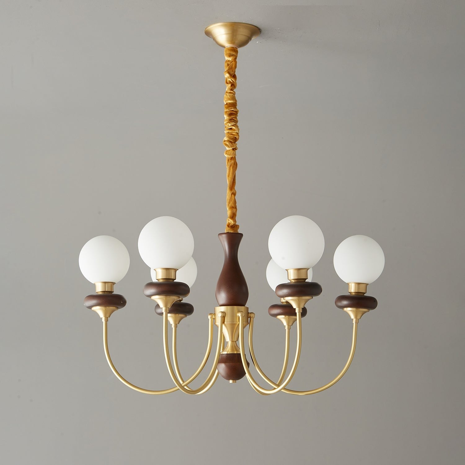 Valmont Arc Glass Chandelier