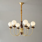 Valmont Arc Glass Chandelier