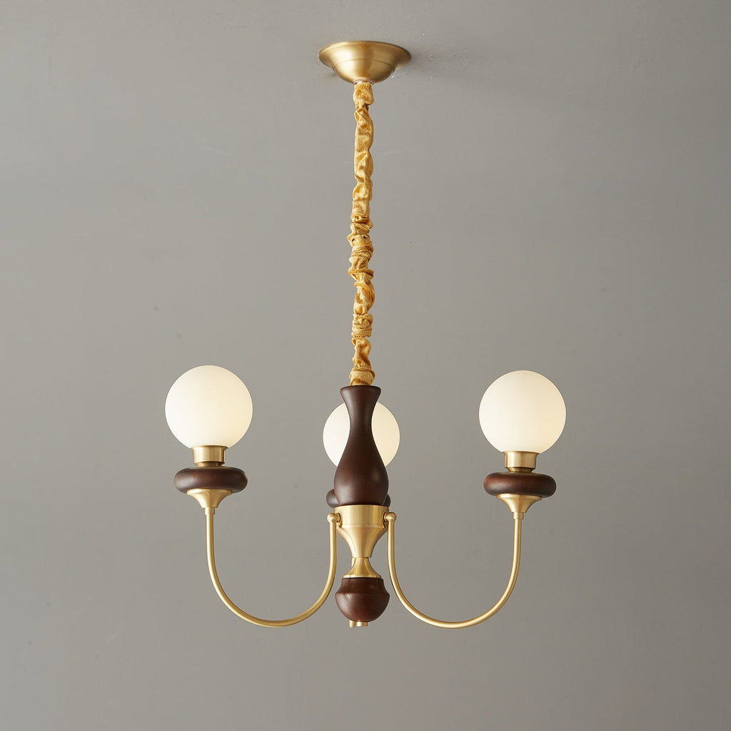 Valmont Arc Glass Chandelier