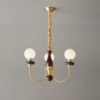 Valmont Arc Glass Chandelier