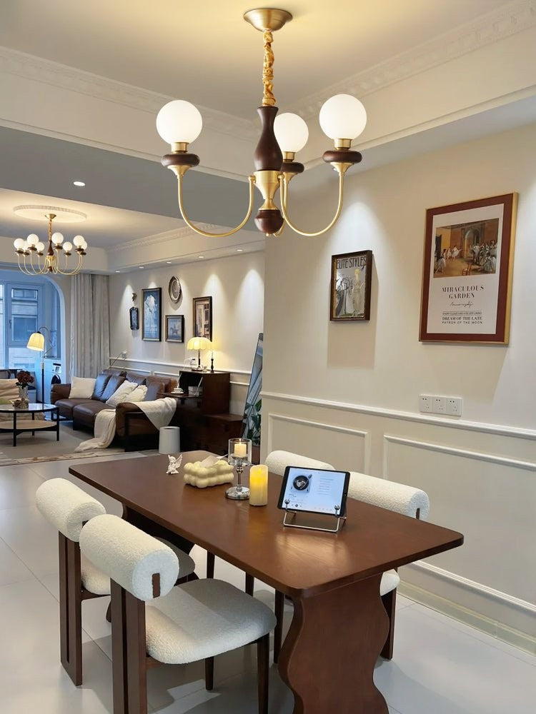 Valmont Arc Glass Chandelier