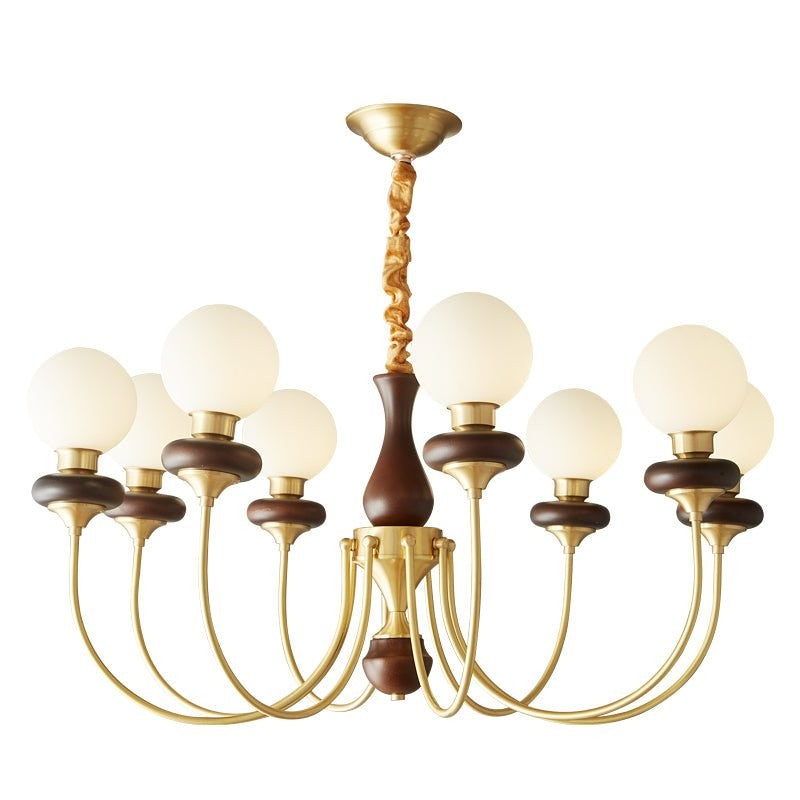 Valmont Arc Glass Chandelier