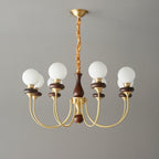 Valmont Arc Glass Chandelier
