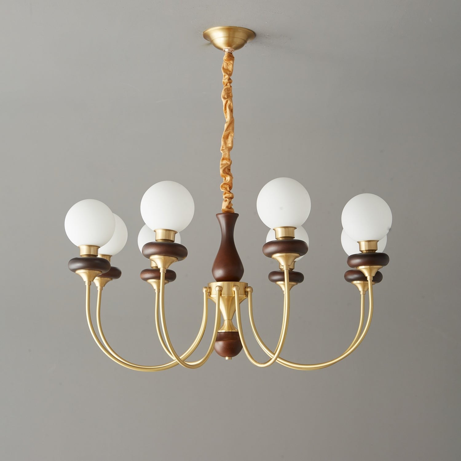 Valmont Arc Glass Chandelier