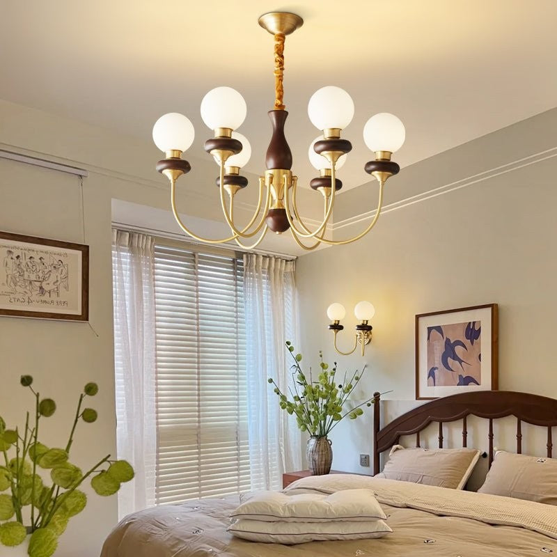 Valmont Arc Glass Chandelier