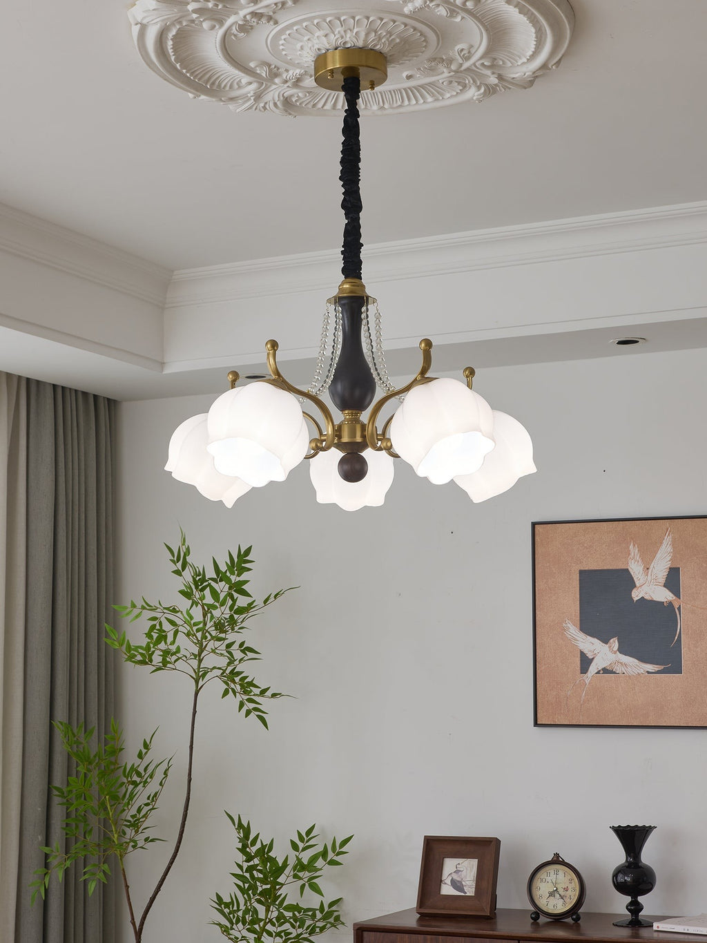 Valmont Heritage Glass Chandelier
