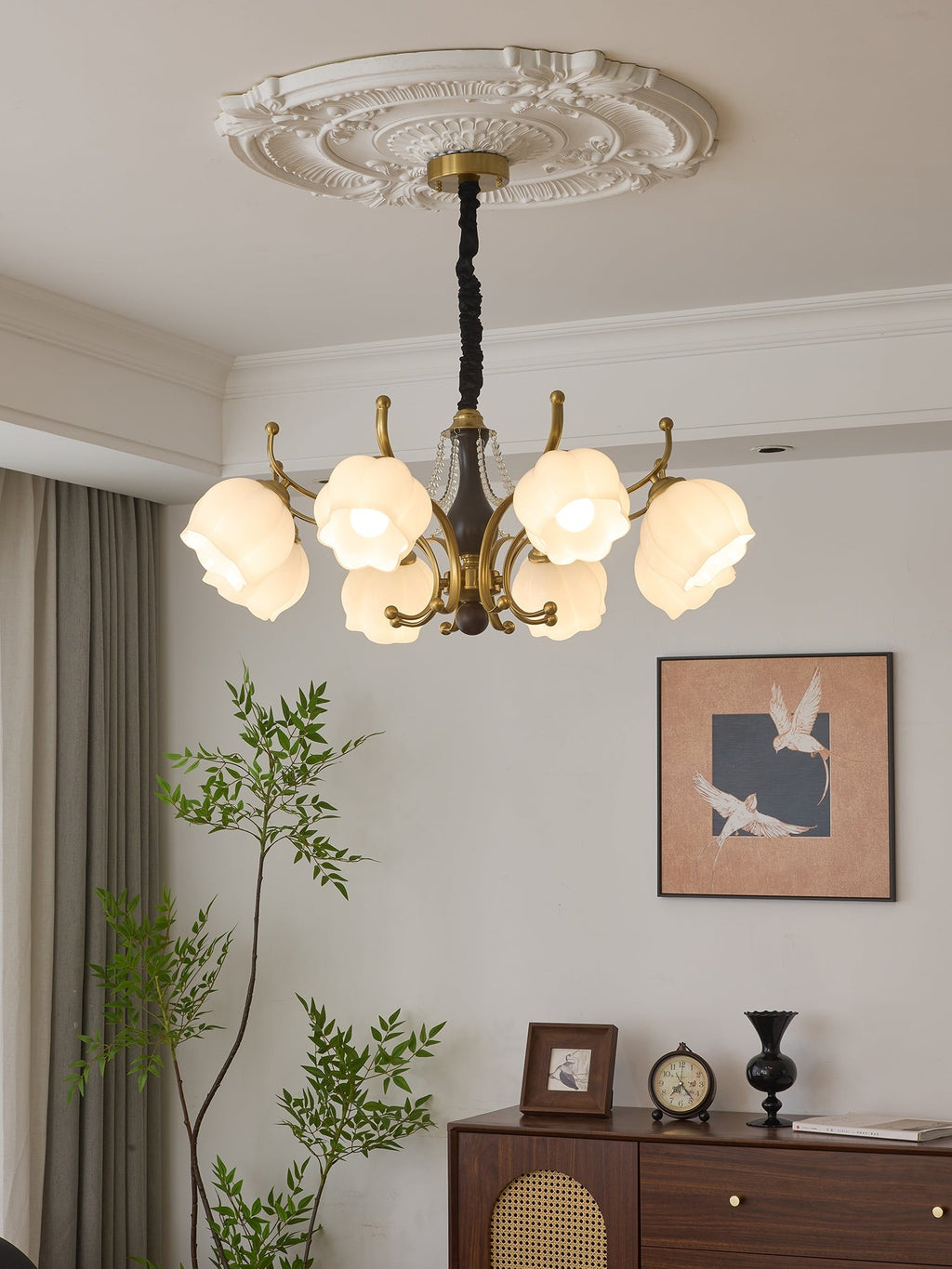 Valmont Heritage Glass Chandelier