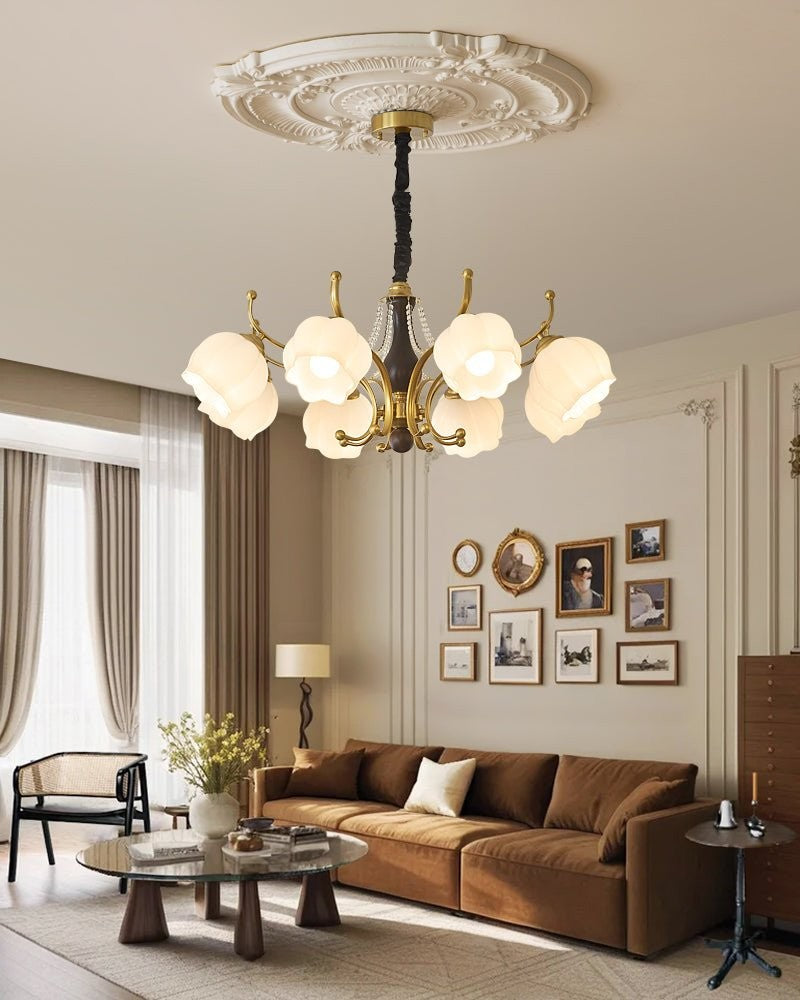 Valmont Heritage Glass Chandelier