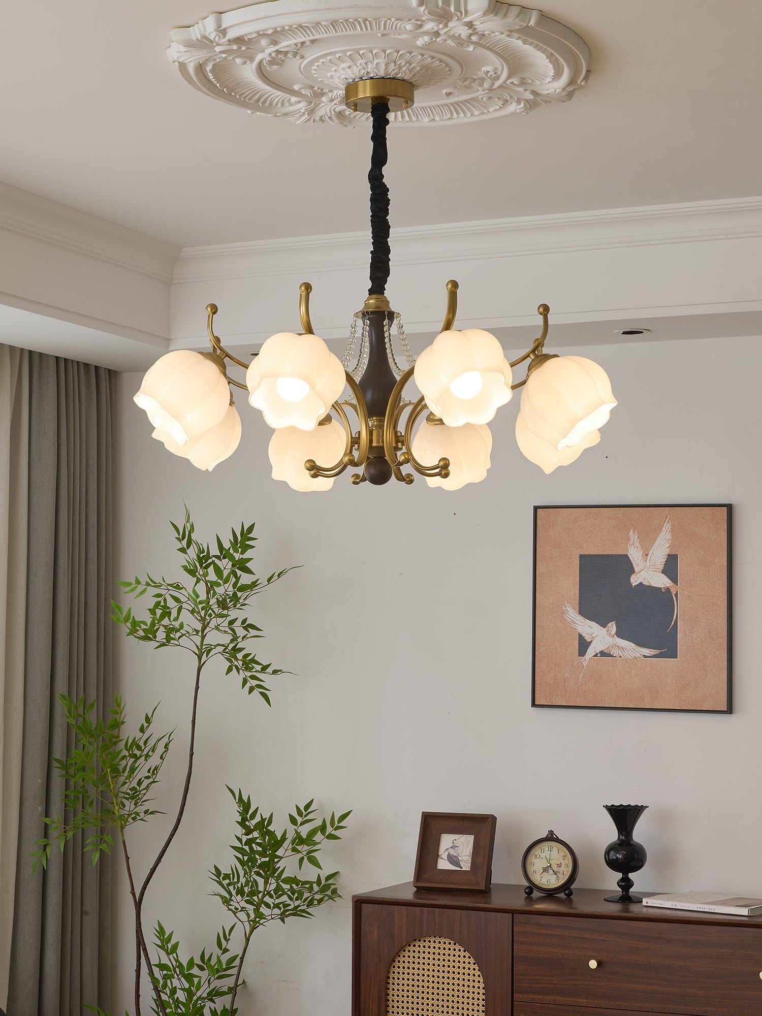 Valmont Heritage Glass Chandelier