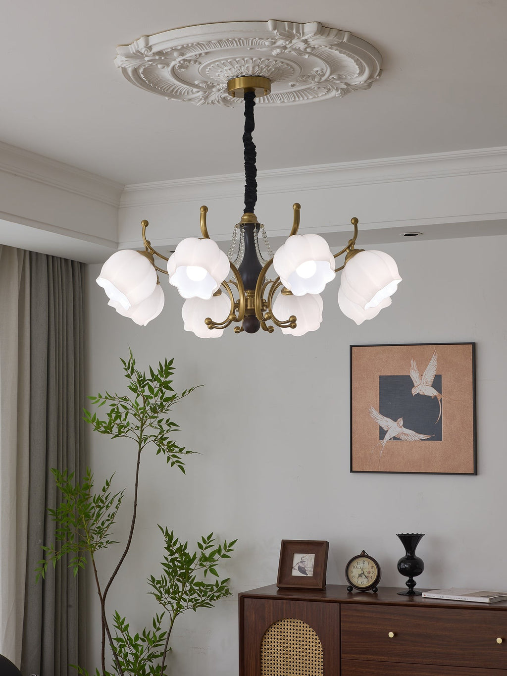 Valmont Heritage Glass Chandelier