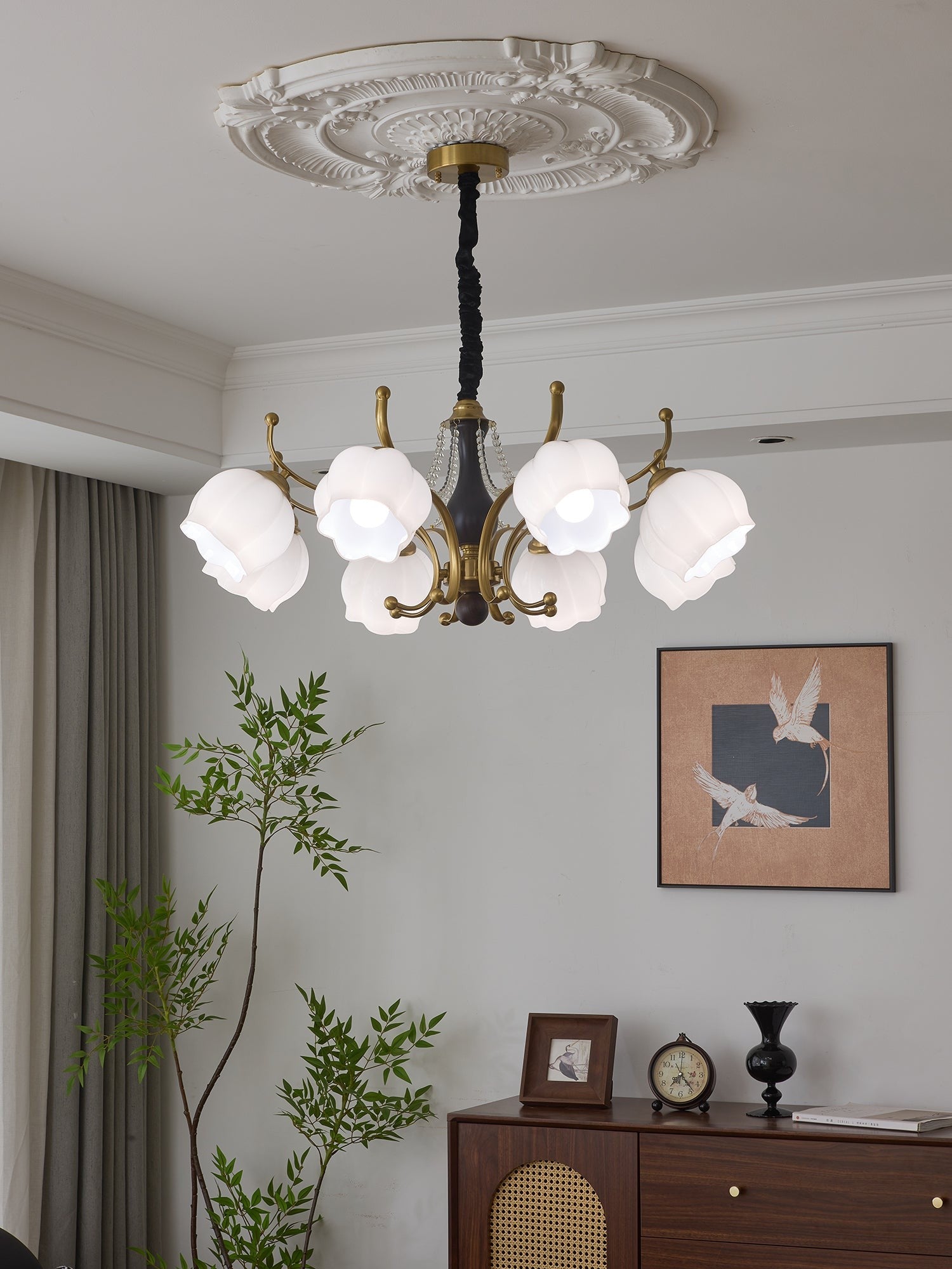 Valmont Heritage Glass Chandelier