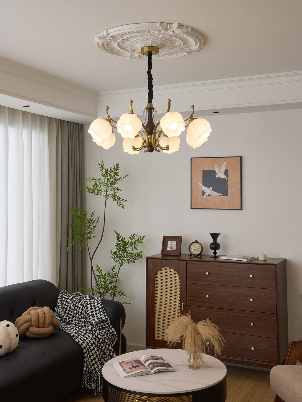 Valmont Heritage Glass Chandelier