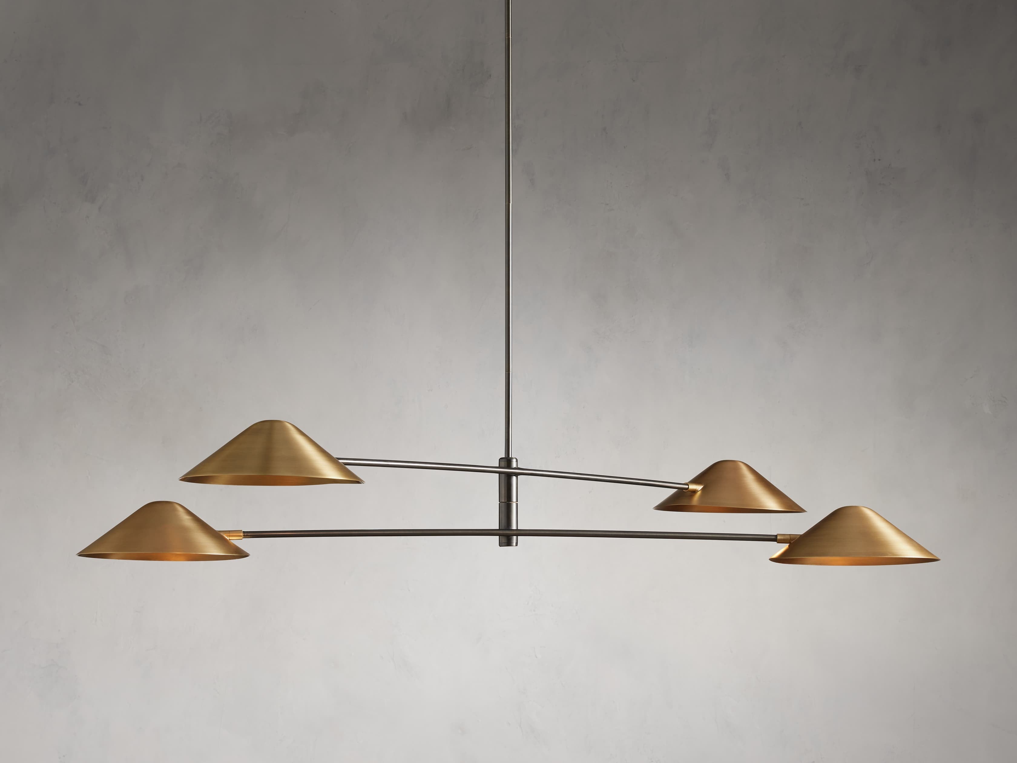 Vantor Pivot Arm Statement Chandelier