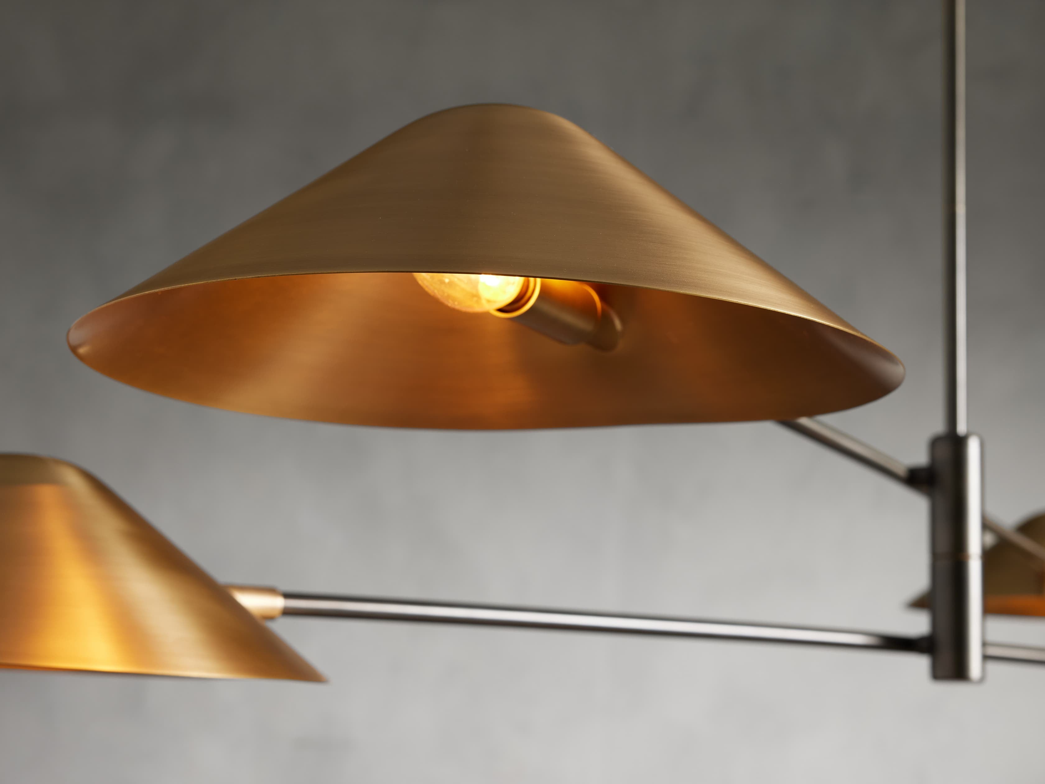 Vantor Pivot Arm Statement Chandelier
