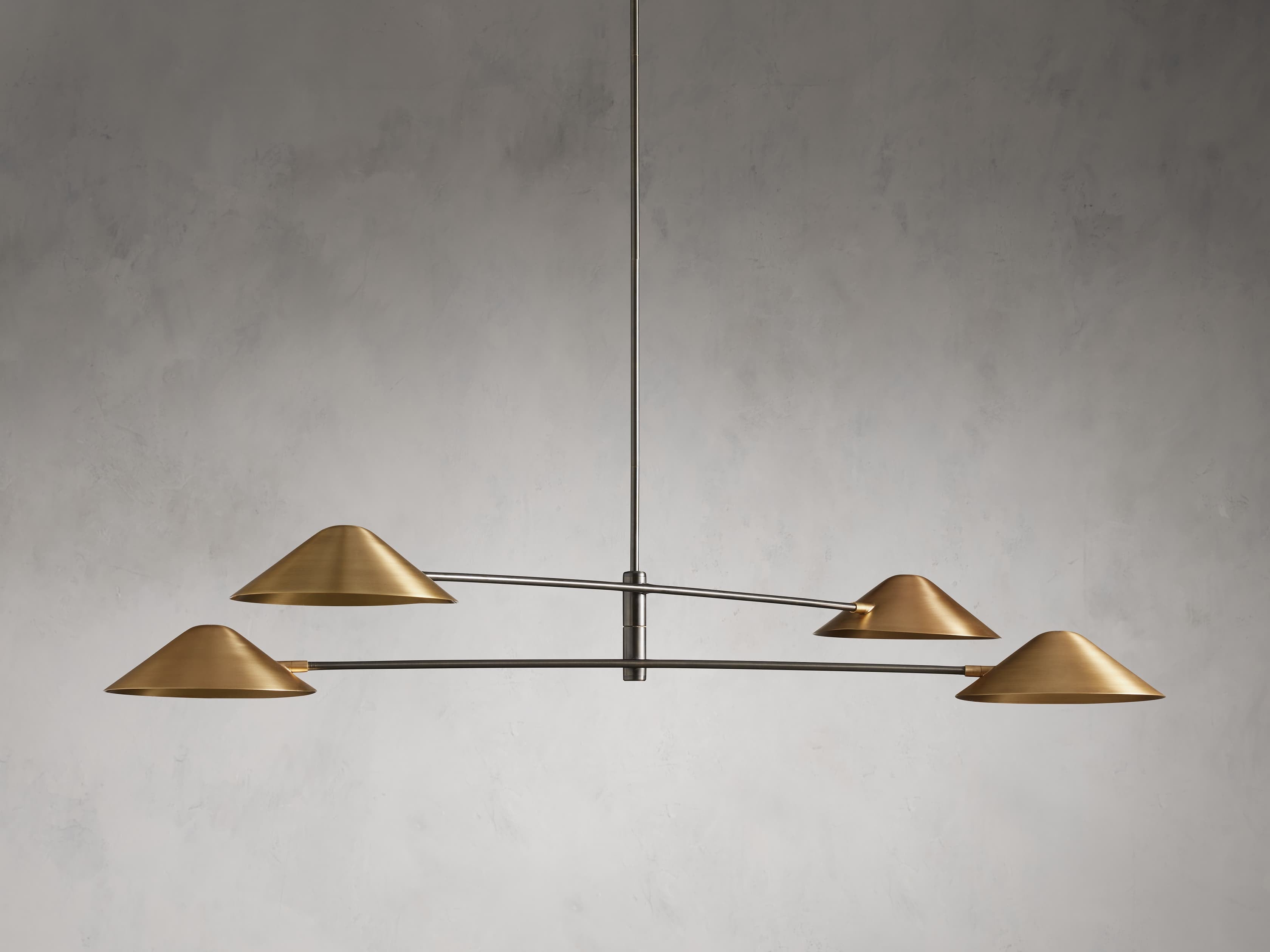 Vantor Pivot Arm Statement Chandelier
