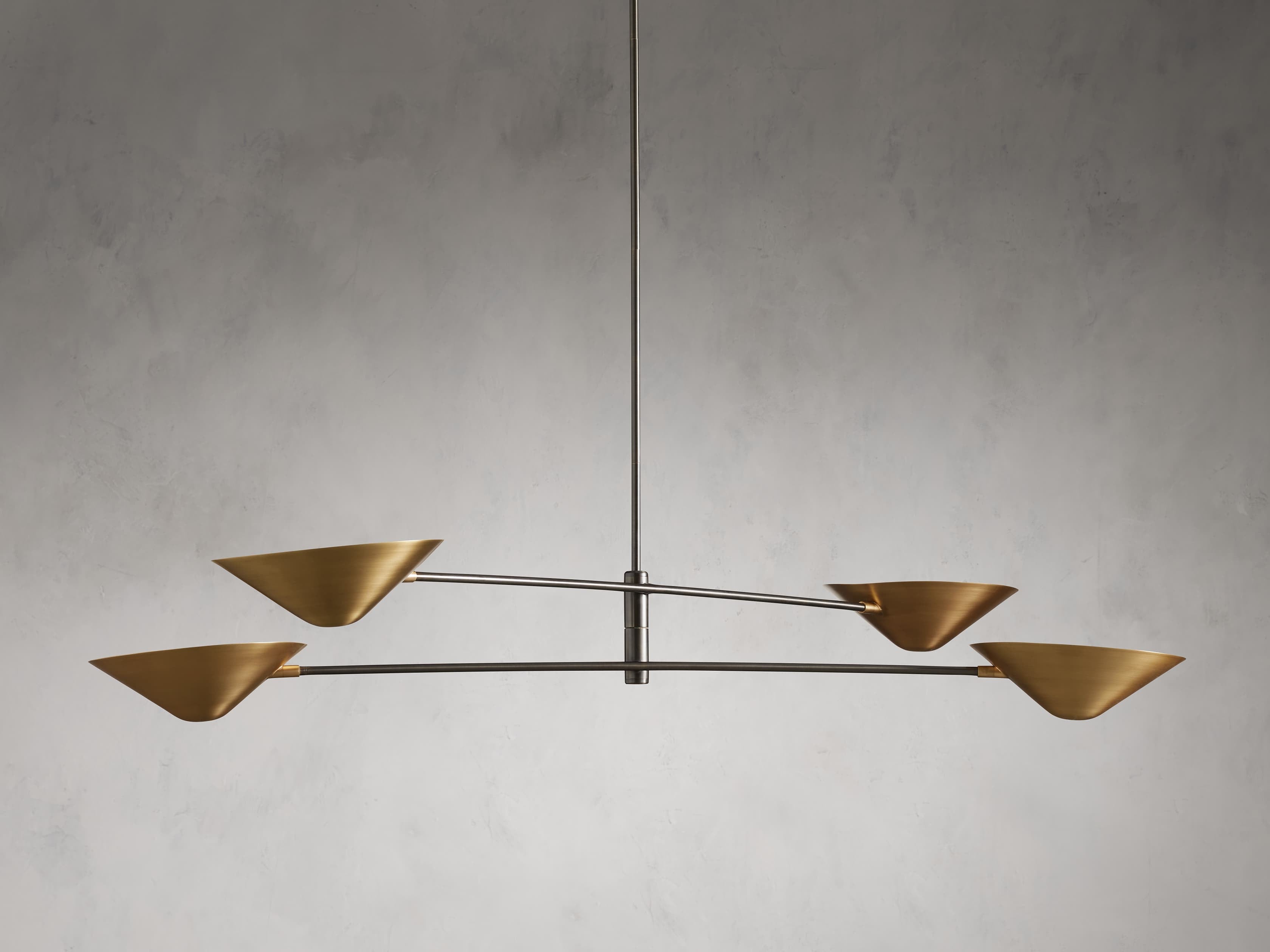 Vantor Pivot Arm Statement Chandelier