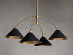 Velmont Cone Shade Round Chandelier