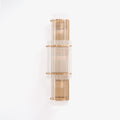 Velmora Glass Column Wall Sconce