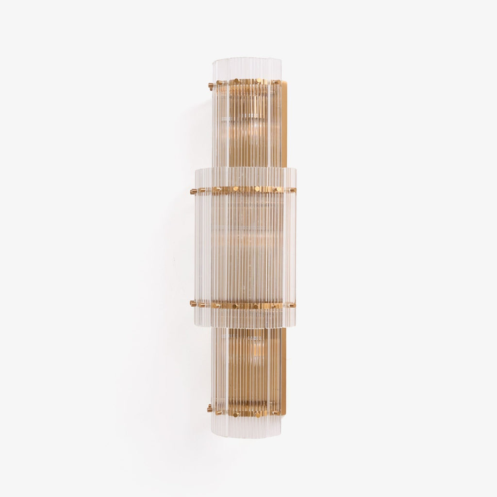 Velmora Glass Column Wall Sconce