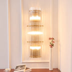 Velmora Glass Column Wall Sconce