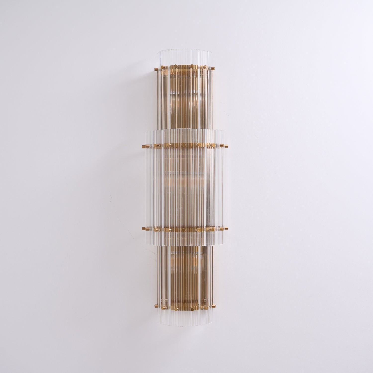 Velmora Glass Column Wall Sconce