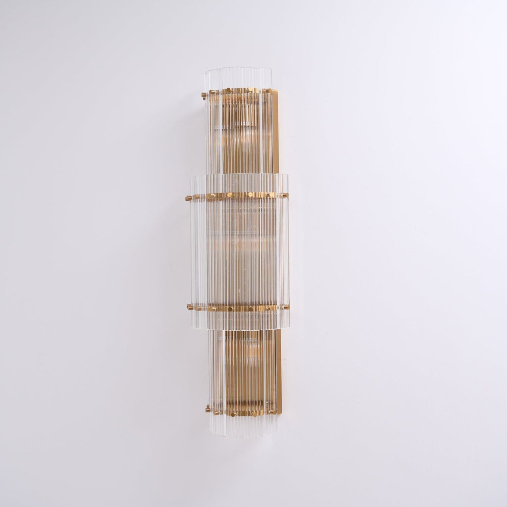 Velmora Glass Column Wall Sconce