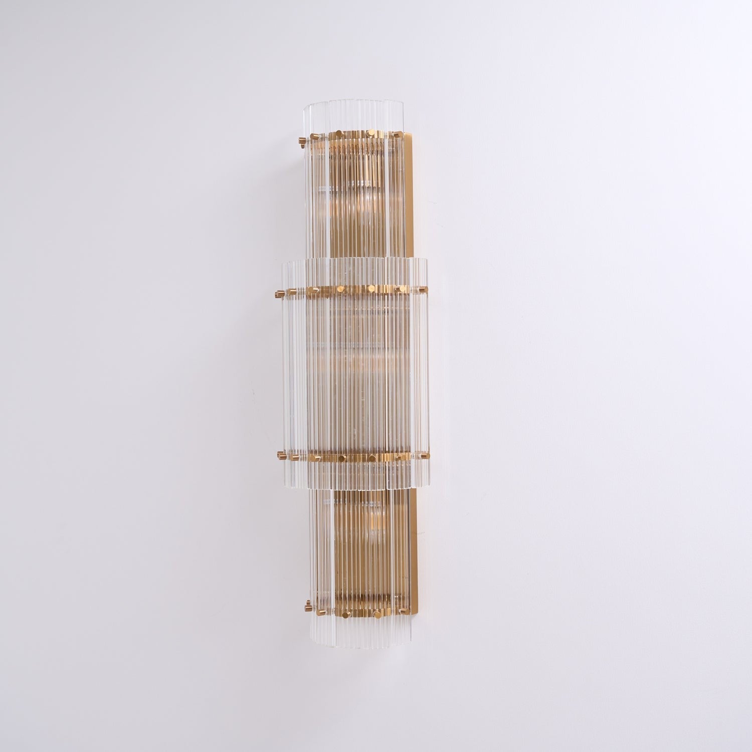 Velmora Glass Column Wall Sconce