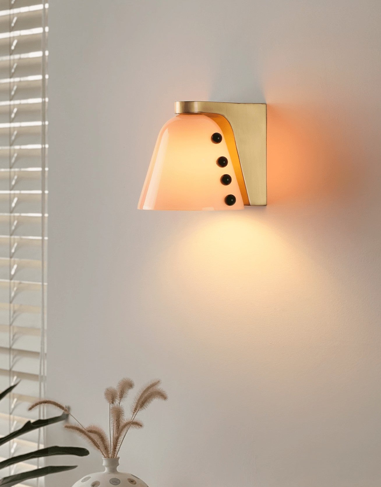 Velora Artisan Glass Wall Sconce