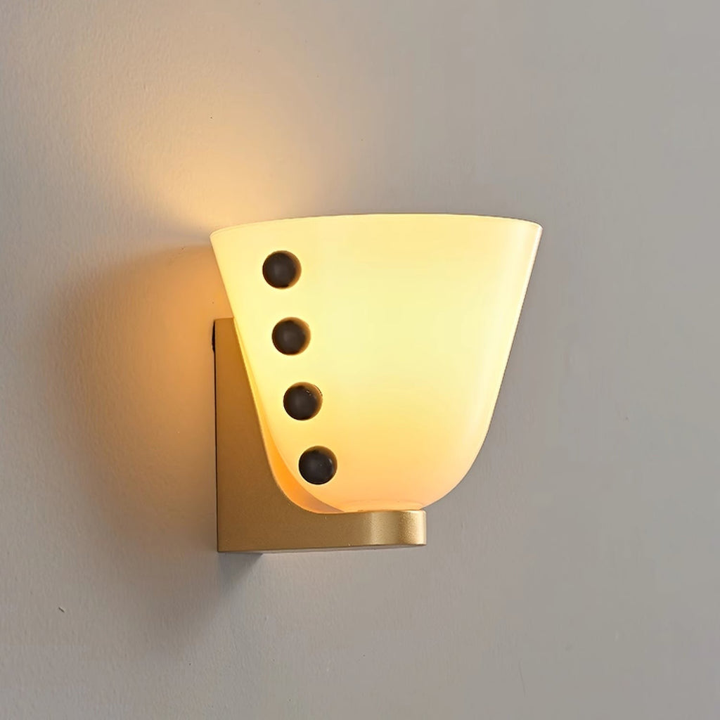 Velora Glass Orb Wall Sconce