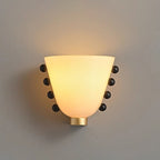 Velora Glass Orb Wall Sconce
