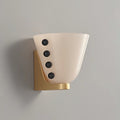 Velora Glass Orb Wall Sconce