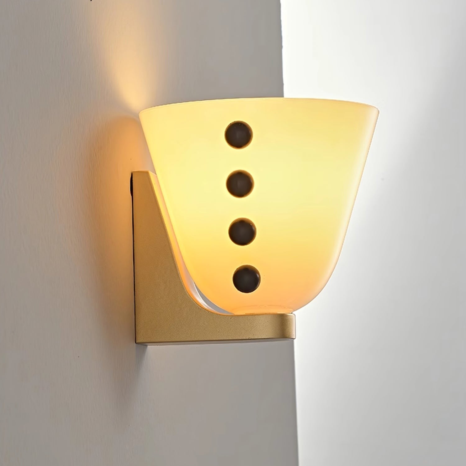 Velora Glass Orb Wall Sconce