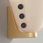 Velora Glass Orb Wall Sconce