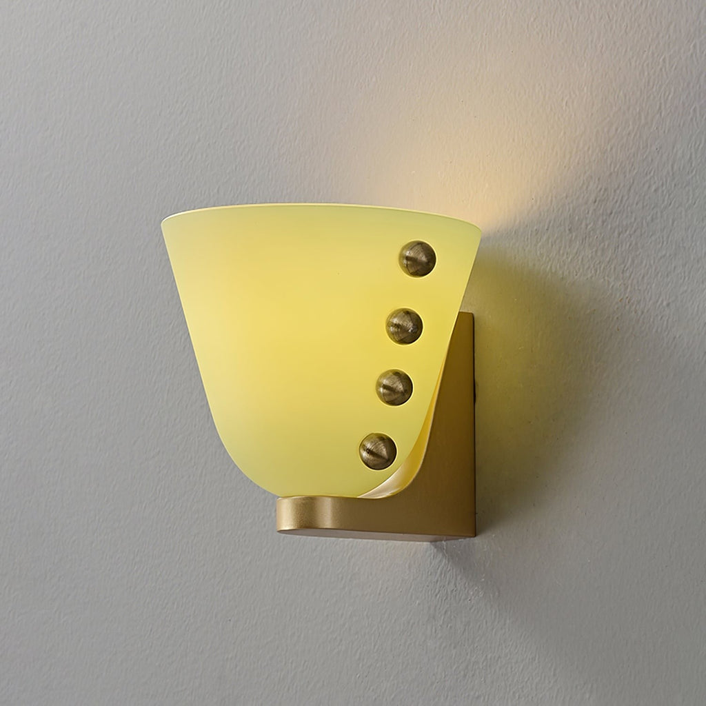 Velora Glass Orb Wall Sconce