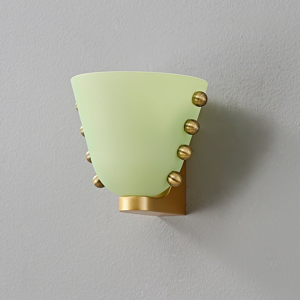 Velora Glass Orb Wall Sconce