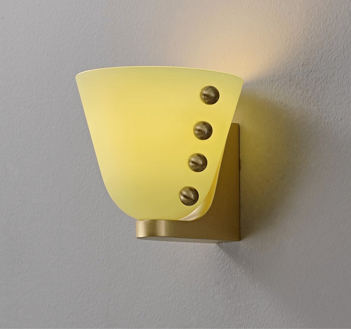 Velora Glass Orb Wall Sconce