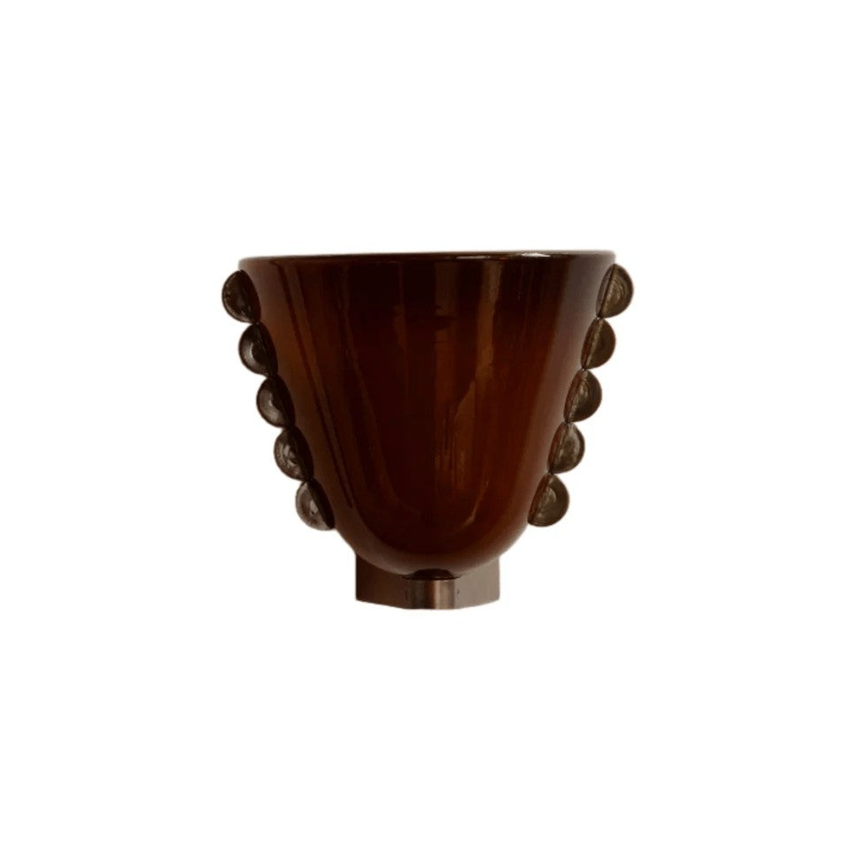 Velora Glass Orb Wall Sconce
