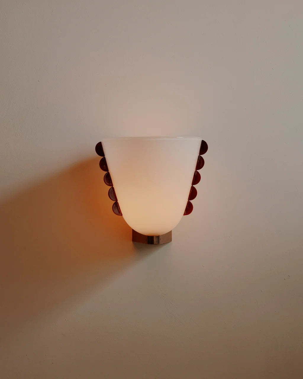 Velora Glass Orb Wall Sconce