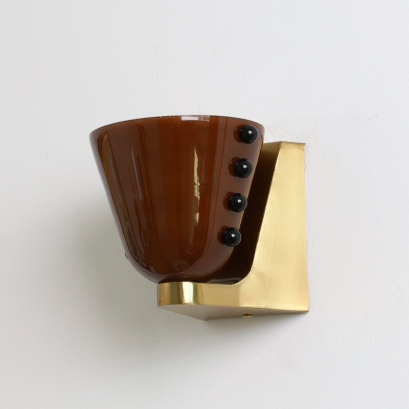 Velora Glass Orb Wall Sconce