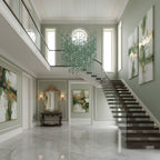 Verdantia Crystal Cascade Chandelier
