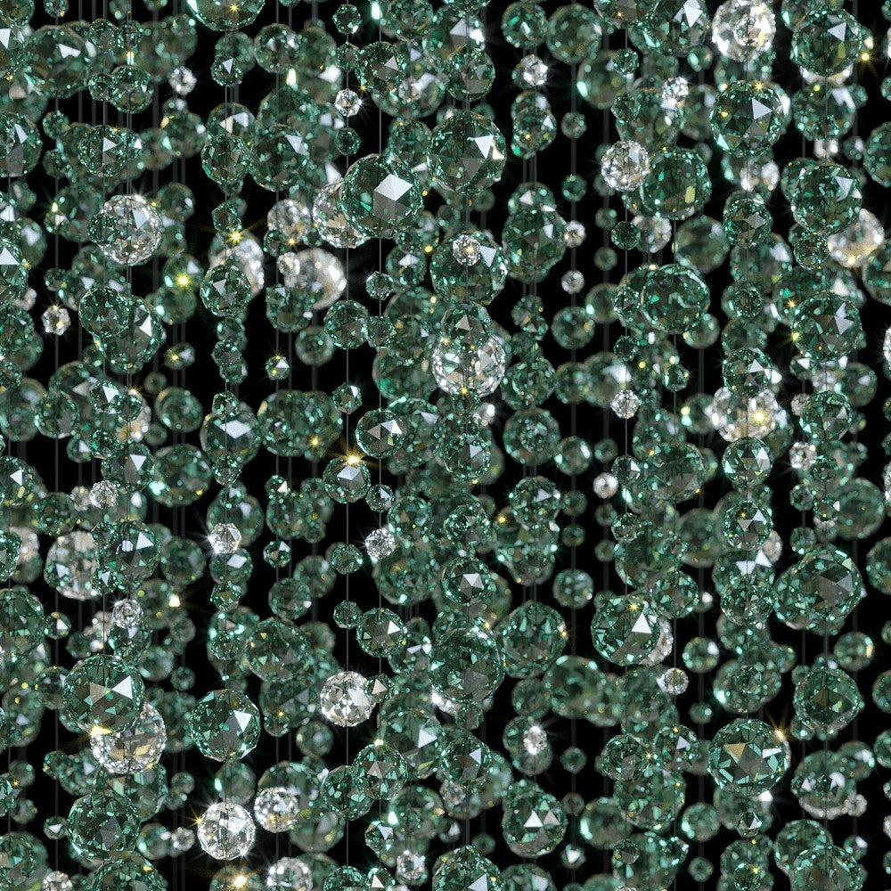 Verdantia Crystal Cascade Chandelier