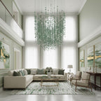 Verdantia Crystal Cascade Chandelier