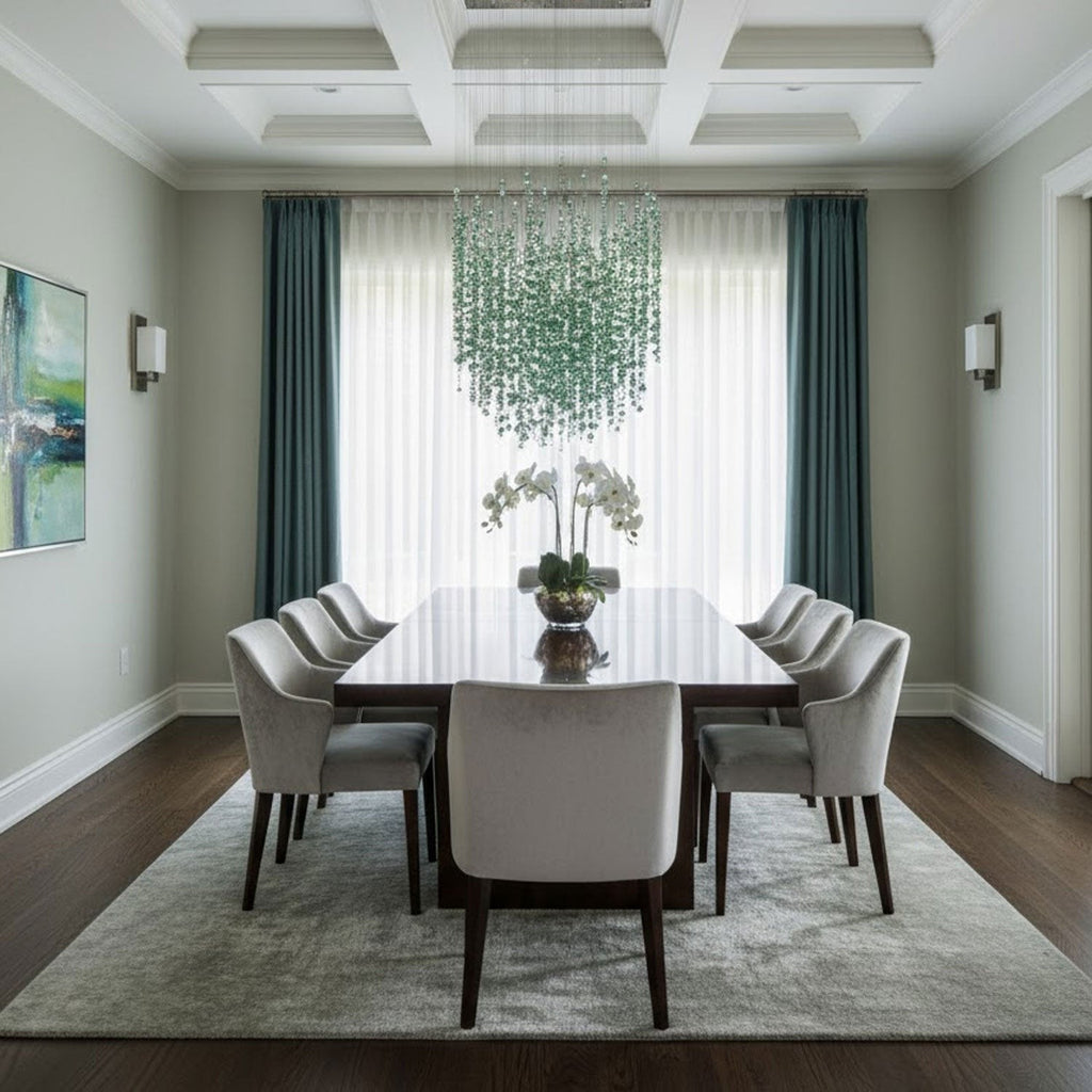 Verdantia Crystal Cascade Chandelier
