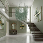 Verdantia Crystal Cascade Chandelier